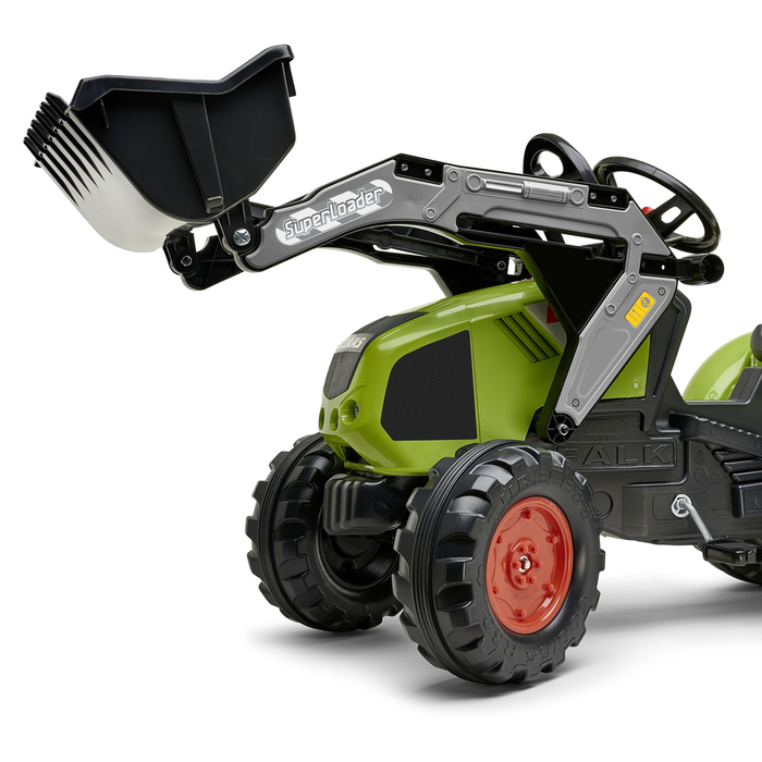 Frontlastare t/pedaltraktor Grå Falk 